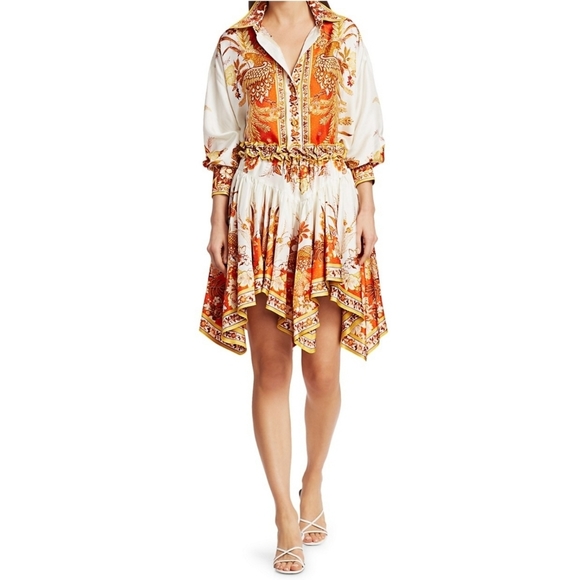 Zimmermann Brightside Angled Hem Skirt - Picture 2 of 16